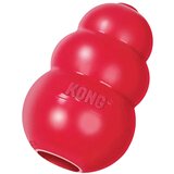 Kong classic gumijasta igrača, rdeča - small Cene