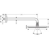 Hansgrohe 27607000 Raindance S Set 240 1jet nadglavna prha | Shoptok.si