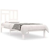  Okvir za krevet od masivne borovine bijeli 90x190 cm 3FT mali | shoptok.hr