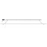  Okvir tende S LED lampica Bijelo 450 × 350 cm Aluminij | shoptok.hr