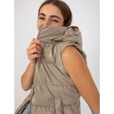 Honey Winter Vest-NM-KZ-D2-3818.98P-dark beige | Shoptok.si