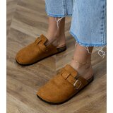 D/CEO Brown closed-toe sandals on a cork sole Lerins | Shoptok.si