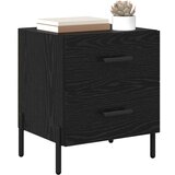  Noćni ormar s ladicama 2 pcs Crni hrast 40 x 35 x 47.5 cm | shoptok.hr