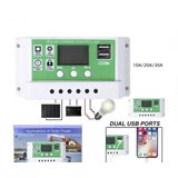 Generic PWM solarni kontroler punjenja 30A 12V/24V sa LCD ekranom i USB | Eponuda.com