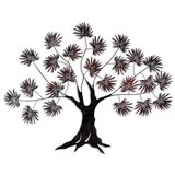 WALLXPERT dekorativni metalni zidni pribor maple red | ePonuda.com