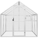  Kavez za ptice srebrni 1,79x2x1,85 m aluminijski | Eponuda.ba