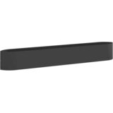 vidaXL Povišeni vrtni krevet Crna 300 x 40 x 40 cm Čelik - Crna 300 cm | shoptok.hr