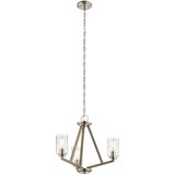Elstead Lighting Elstead Kichler Deryn Viseča stropna svetilka z več kraki, starinsko siva, (22098504) | Shoptok.si