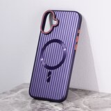  Torbica Magsafe Stripe za iPhone 16 Plus 6.7 ljubicasta Cene