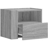 vidaXL Stenska nočna omarica siva sonoma 45x30x35cm | Shoptok.si