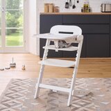 Jimmylee STOLČEK ZA HRANJENJE Brunch 63/48,5/81 cm bela | Shoptok.si