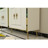 Hanah home komoda arno KB150 white gold | ePonuda.com