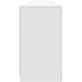  Komoda s LED svjetlima bijela 162 x 37 x 67 cm | shoptok.hr