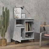 Komoda siva boja betona 60x35x70 cm od konstruiranog drva | shoptok.hr
