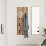  Vješalica za kapute na zidu Umjetnički hrast 30 x 1,5 x 80 cm | shoptok.hr