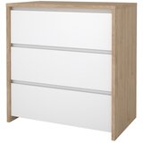 Tvilum Bela/v naravni barvi komoda v hrastovem dekorju 80x84x48 cm Next – | Shoptok.si