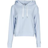 Tommy Hilfiger Puloverji REG FROSTED CORP LOGO HOODIE Modra | Shoptok.si