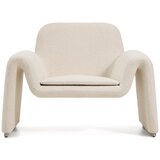 Kave Home Bež fotelj iz šenilje Melvia – | Shoptok.si