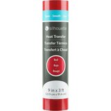 Silhouette Smooth Heat Transfer - 22,9 cm x 0,9 m - Red | shoptok.hr