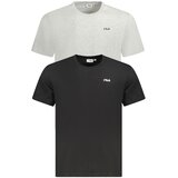 Fila Muška Majica Kratkih Rukava Crna | shoptok.hr