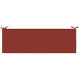  Jastučić za klupu SOEST 100% poliester Crvena 140 x 50 x 5 cm Slike