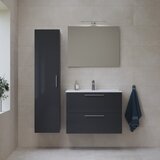 Vitra MIASET80ASET Mia 79 x 61 x 39,5 cm kopalniški sestav s stransko omarico | Shoptok.si