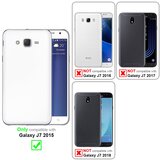 Cadorabo Ohišje, združljiv s Samsungom v temno modri barvi - zaščitni pokrov z magnetnim zapiranjem, stoječo funkcijo in režo za kartico, (20565803) | Shoptok.si