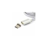 S Box TYPEC-MAG Magnetic kabl za punjač USB A (muški) na USB Type C (muški) 1m srebrni Cene