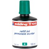 Edding Permanent mastilo T-100, 100ml zelena Cene