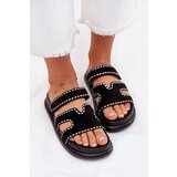 Boto Women's Sandals With Decoration On The Platform Black Delyna | ePonuda.com