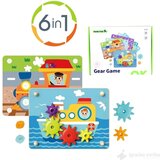 Tooky_Toy montesori edukativna igra 6u1 zupčanici | ePonuda.com