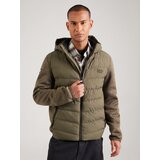Superdry Prehodna jakna temno siva / večbarvno zelena | Shoptok.si