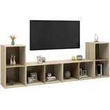 TV ormarići 4 kom boja hrasta 72 x 35 x 36,5 cm od iverice | shoptok.hr