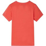  Dječja majica svjetlocrvena 116 | shoptok.hr