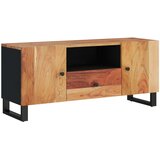 TV ormarić 105 x 33,5 x 46 drvo bagrema i konstruirano drvo | shoptok.hr