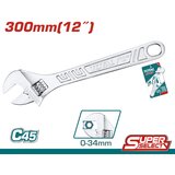 Total Francuski ključ 300 mm (THT1010123) | shoptok.hr