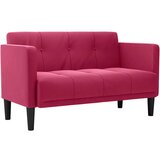  Dvosjed Vinocrvena 111 cm Baršun | shoptok.hr