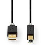 Nedis CCBW60100AT20 USB kabl 2.0 USB-A (M) na USB-B (M) za štampač 2m, Pozlaćeni | Eponuda.com