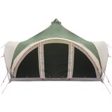 Tipi šator s krovom Zelena 6 osoba Poliester i čelik | shoptok.hr