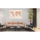  Slika - World Map: Orange World 90x60 | shoptok.hr