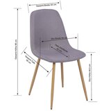 XXXL Stol Mona, Siva | Shoptok.si