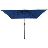  Vrtni suncobran Azurnoplava 295 x 295 x 245 cm | shoptok.hr