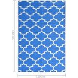 Vanjski tepih ARAKIL plavi 120x180 cm PP | shoptok.hr