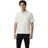Antony Morato Srajce s kratkimi rokavi VIENNA RELAXED FIT MMSS00198-FA900142 Bela Cene