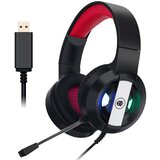 Venisymlis 7.1 igralne slušalke z mikrofonom za upravljanje šumov, LED lučko, prostorskim zvokom, (22102631) | Shoptok.si
