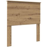  Okvir za krevet Umjetnička hrastovina 75 x 190 cm | shoptok.hr