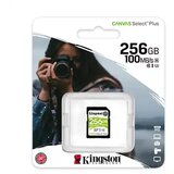 Kingston Canvas Select Plus SD 256GB Class 10 UHS-I (SDS2/256GB) spominska kartica | Shoptok.si