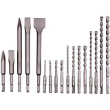 Metabo sds-plus set 17 kom. spiralnih burgija, sekača, špiceva u aluminijumskom koferu 628414000 | ePonuda.com