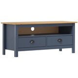  TV omarica Hill Range siva 110x40x47 cm trdna borovina | Shoptok.si