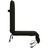  Jastuk za sunčanje GEMERT 100% poliester Crna 55 x 135 x 6 cm - Crna Melange | shoptok.hr